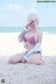 Coser@Potato Godzilla: Mashu Bikini (22 photos)